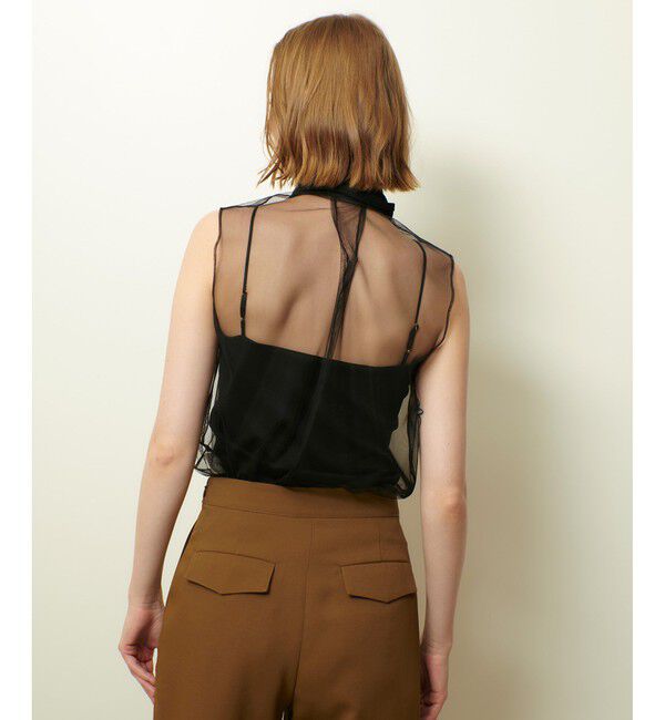 allureville「シアーチュールボウプルオーバー」|Tシャツ・カットソー|