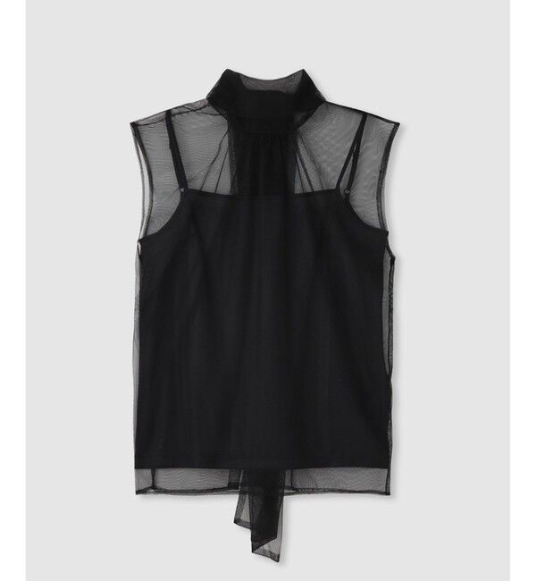 allureville「シアーチュールボウプルオーバー」|Tシャツ・カットソー|