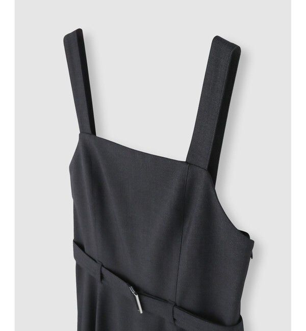 allureville「イレギュラーヘムジャンパースカート」|ワンピース|