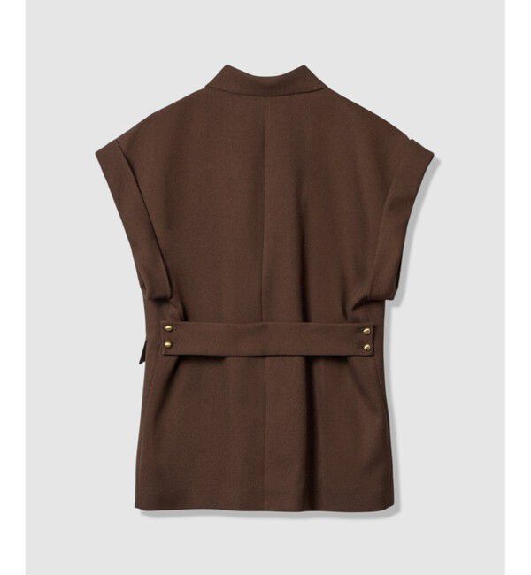 allureville「ウールライクポリツイルジレジャケット」|テーラードジャケット|