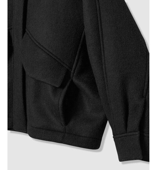 allureville「ウールモッサステンカラーブルゾン」|ブルゾン・スタジャン|