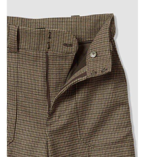allureville「CHIC TWEEDベイカーパンツ」|スラックス|