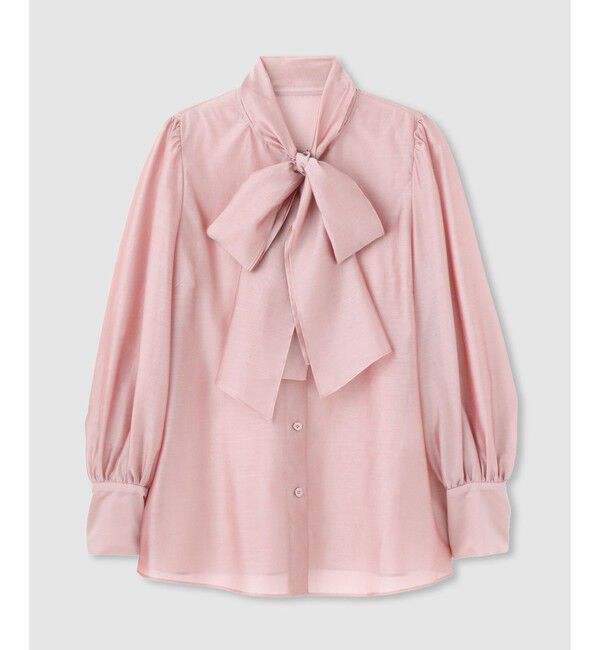 allureville「オーガンザボウブラウス」|シャツ・ブラウス|