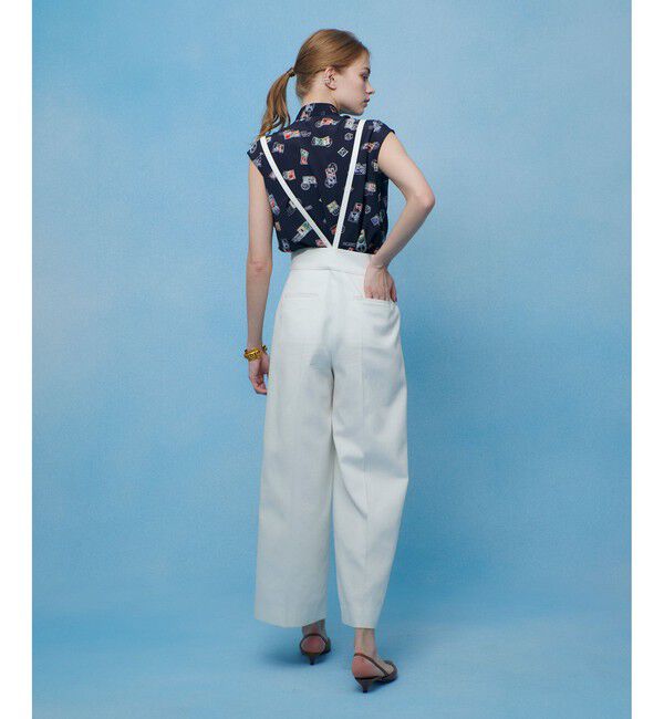 LOULOU WILLOUGHBY「【LOULOU WILLOUGHBY】ブライトリネンワイドパンツ」|その他|