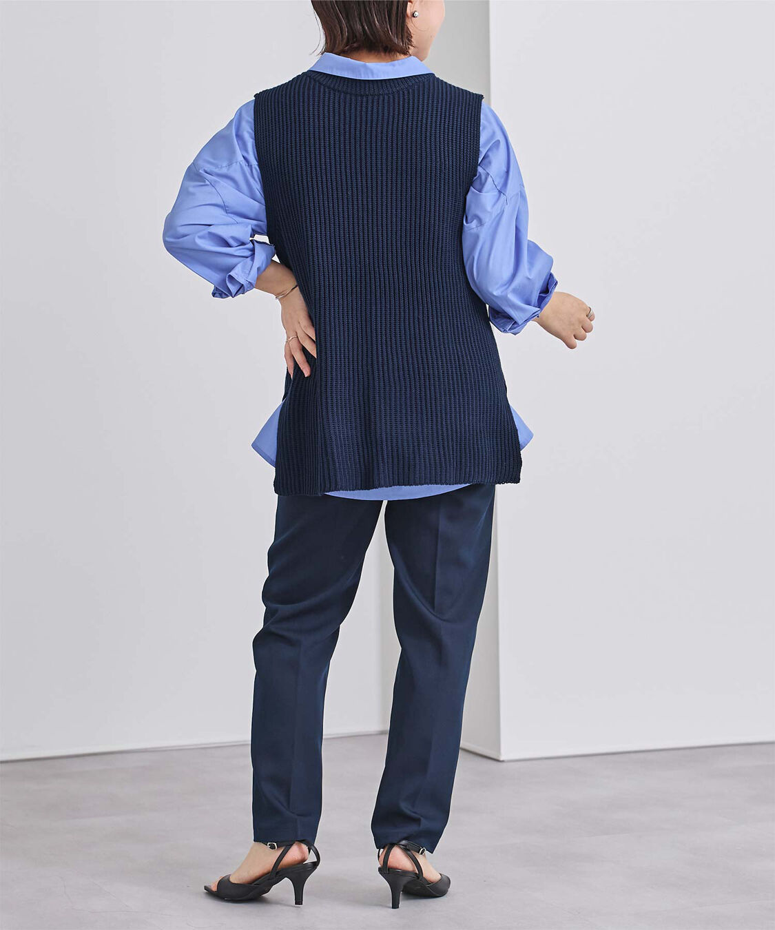 ur's「ローゲージニットベスト」|ニット・セーター|