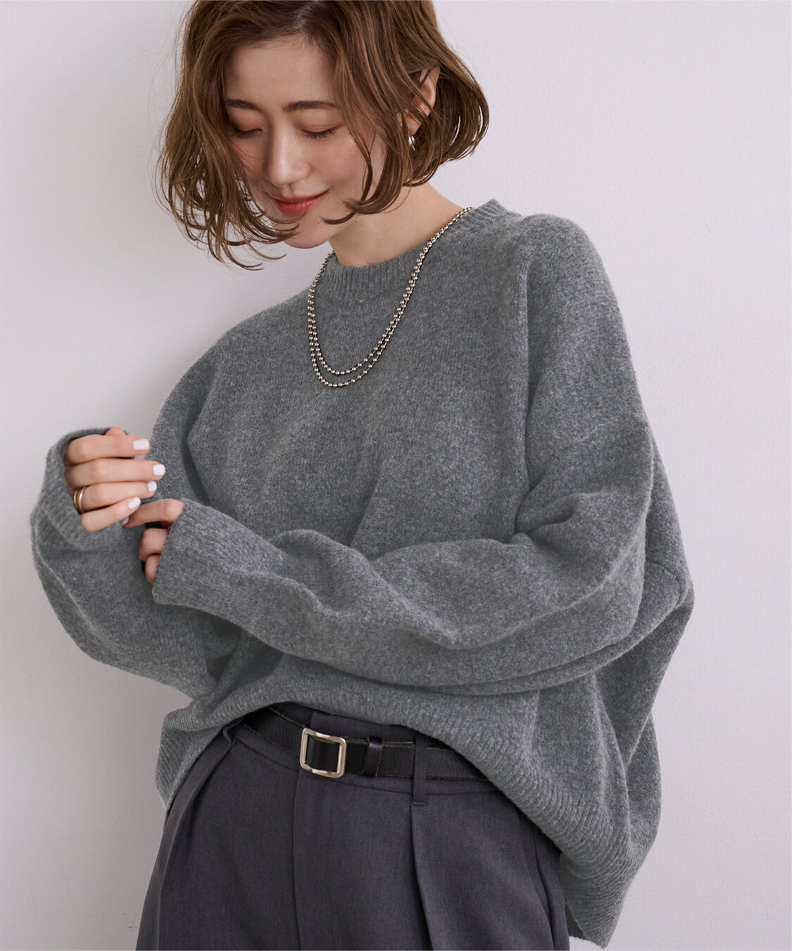 ur's「ヤクライククルーネックニット」|ニット・セーター|