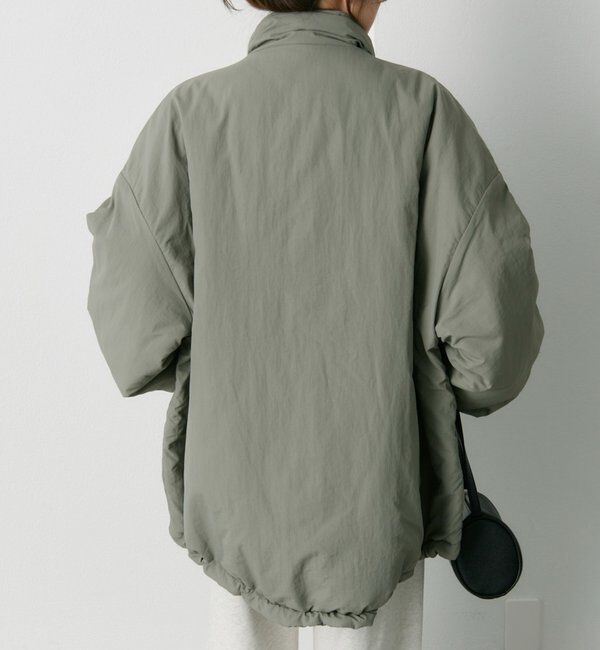  「【WEB限定】リバーシブルスタンドカラーパファージャケット」|テーラードジャケット|