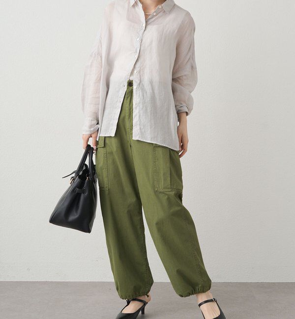  「【新色登場/リバイバル】ラミーオーバーシャツブラウス」|シャツ・ブラウス|