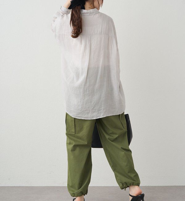  「【新色登場/リバイバル】ラミーオーバーシャツブラウス」|シャツ・ブラウス|