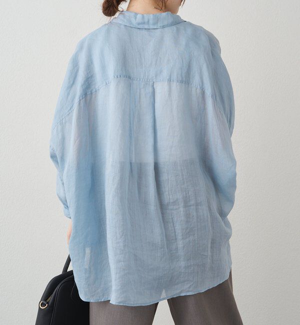  「【新色登場/リバイバル】ラミーオーバーシャツブラウス」|シャツ・ブラウス|