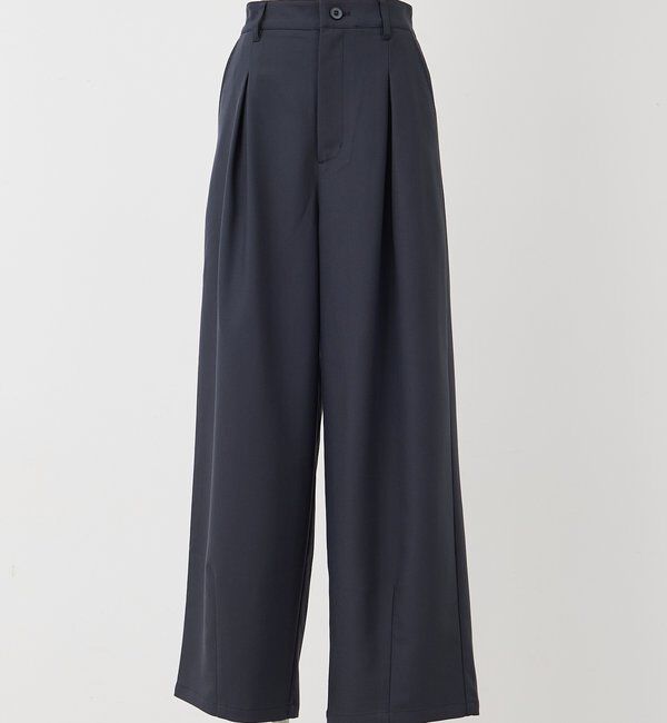  「【接触冷感】バルーンシルエットスラックスパンツ」|スラックス|