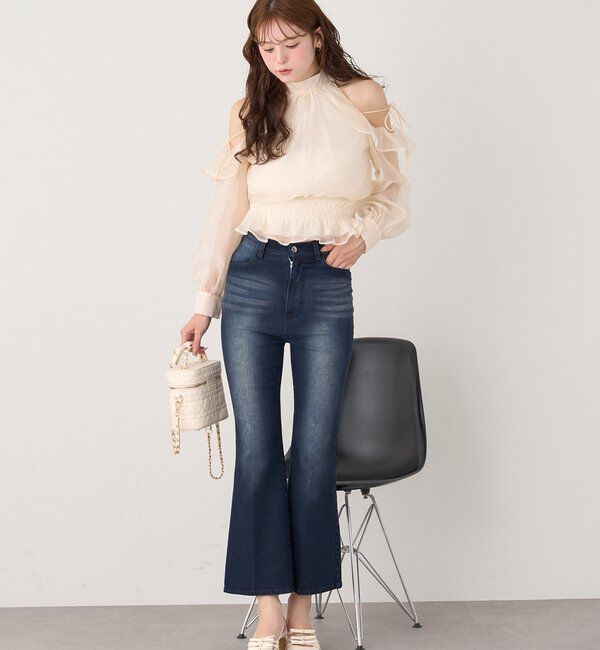  「バックリボンアメスリブラウス」|シャツ・ブラウス|