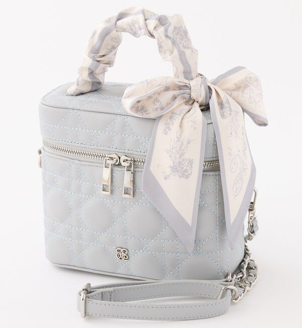  「ギャザーリボンハンドルバニティバッグ」|ショルダー・メッセンジャー|