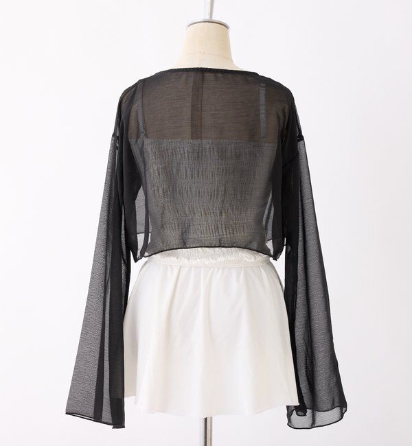  「swimwear/フロントリボン羽織りSET(4点セット)」|その他|