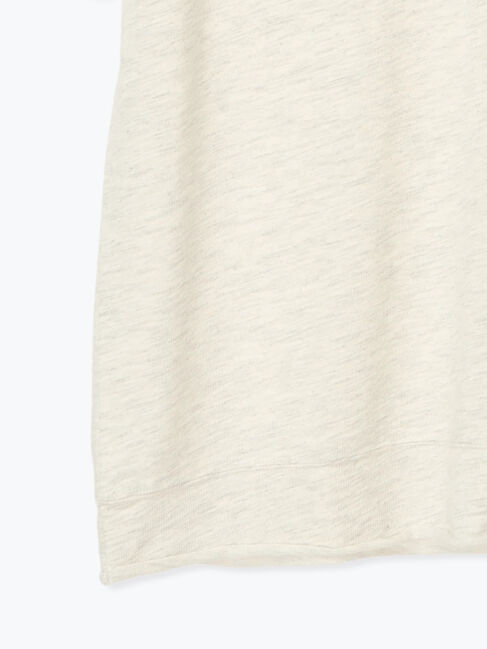 Lugnoncure「カレッジ風ロゴプリントミニ裏毛トップス」|Tシャツ・カットソー|