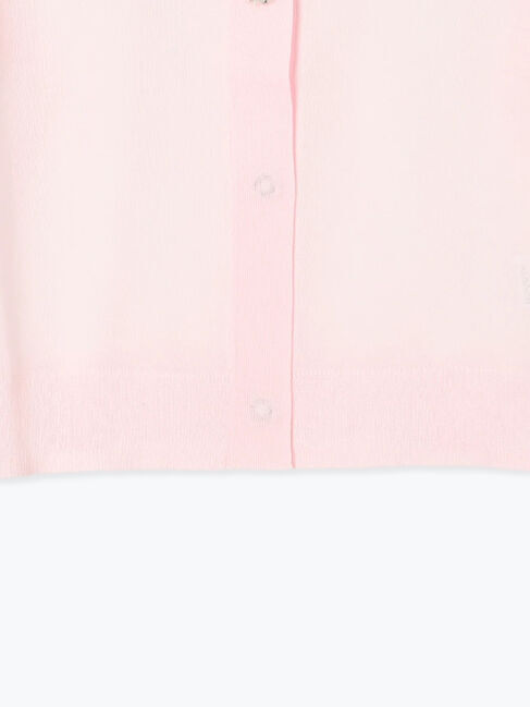 Te chichi TERRASSE「ビジュー付きシアーVネックカーディガン」|カーディガン|