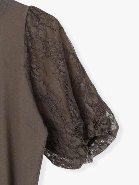 Te chichi「レースバルーンスリーブニット」|ニット・セーター|