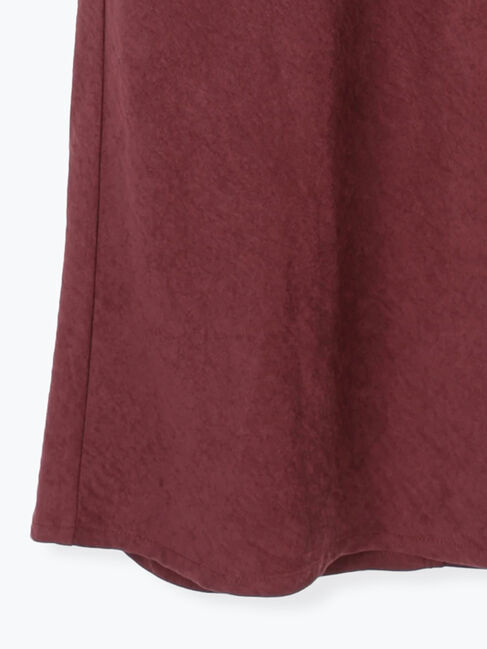 Lugnoncure「スウェード調バイアススカート《2025autumn catalog item》」|スカート|