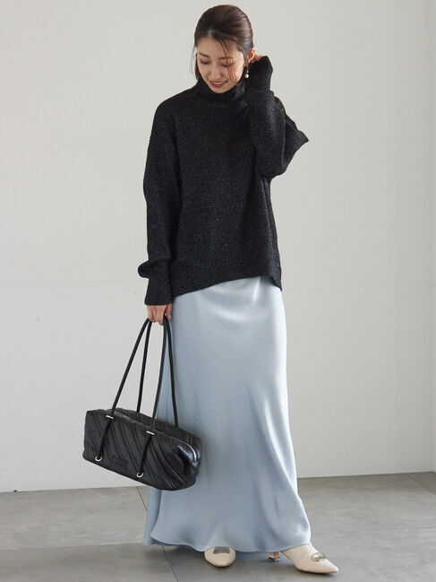 Te chichi「【宮本茉由着用】MIXラメニット」|ニット・セーター|