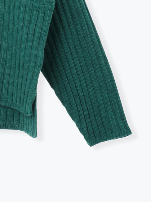 Lugnoncure「リブ切替ボトルネックニット」|ニット・セーター|