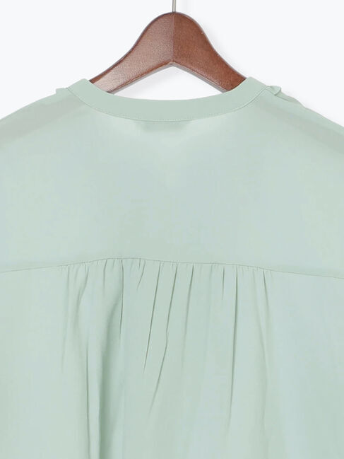 Te chichi「フロントフリルキーネックブラウス」|シャツ・ブラウス|