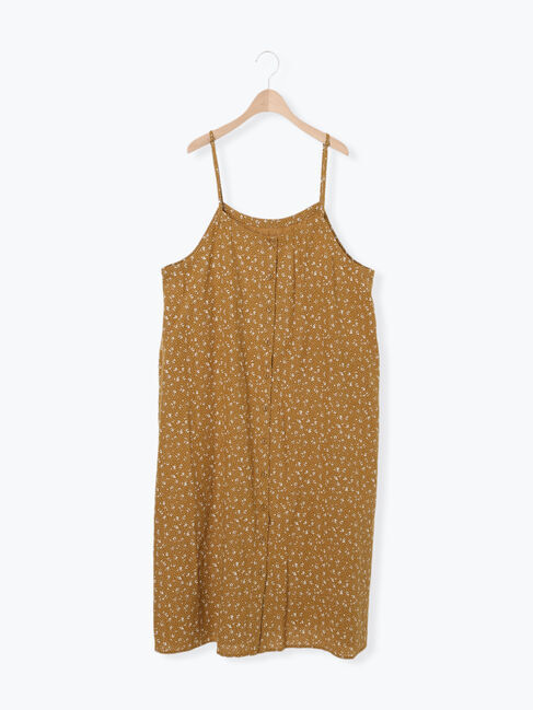 Samansa Mos2「【Slow linen】柄アソートキャミワンピース」|ワンピース|