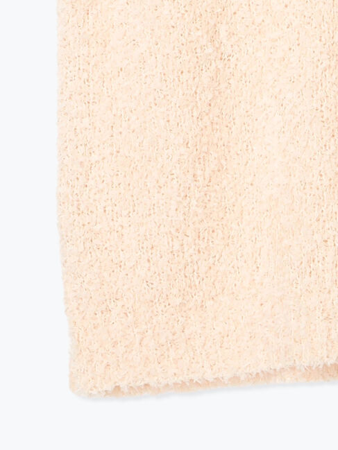 Samansa Mos2「ファンシーヤーンVネックベスト」|ダウンベスト・ベスト|