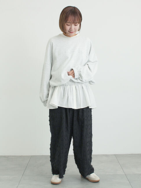 Samansa Mos2「2WAYシアーティアードチュニック」|シャツ・ブラウス|