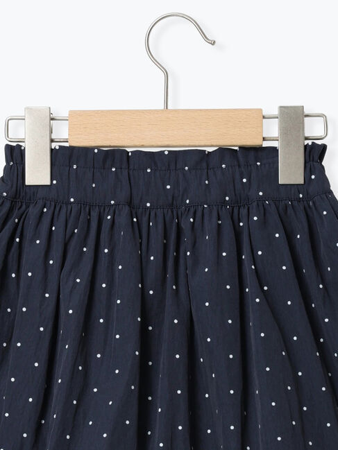 Samansa Mos2 Lagom「ドット柄スカパン」|スカート|
