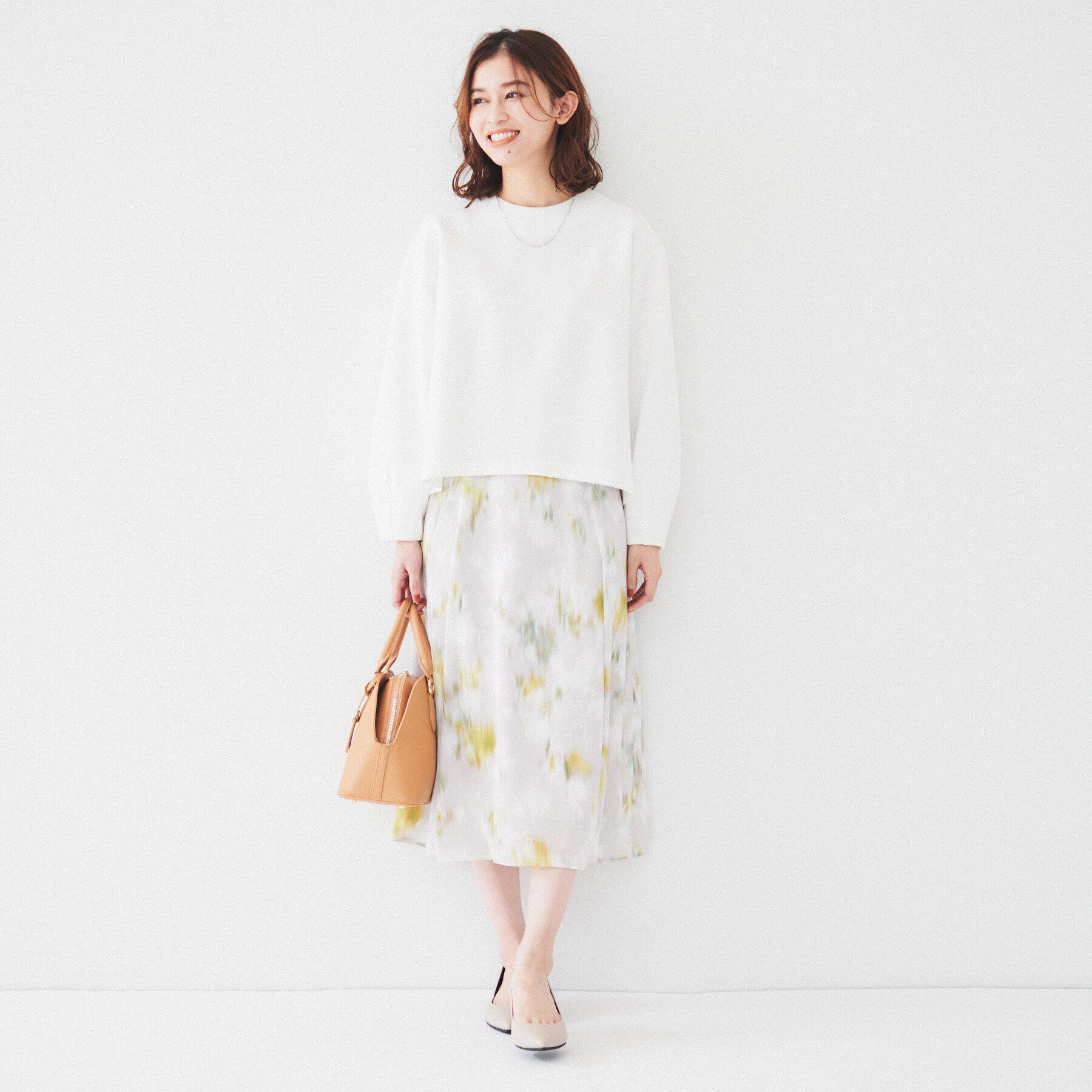 UNTITLED「【洗える/後ろファスナー】ダンボールプルオーバー」|Tシャツ・カットソー|