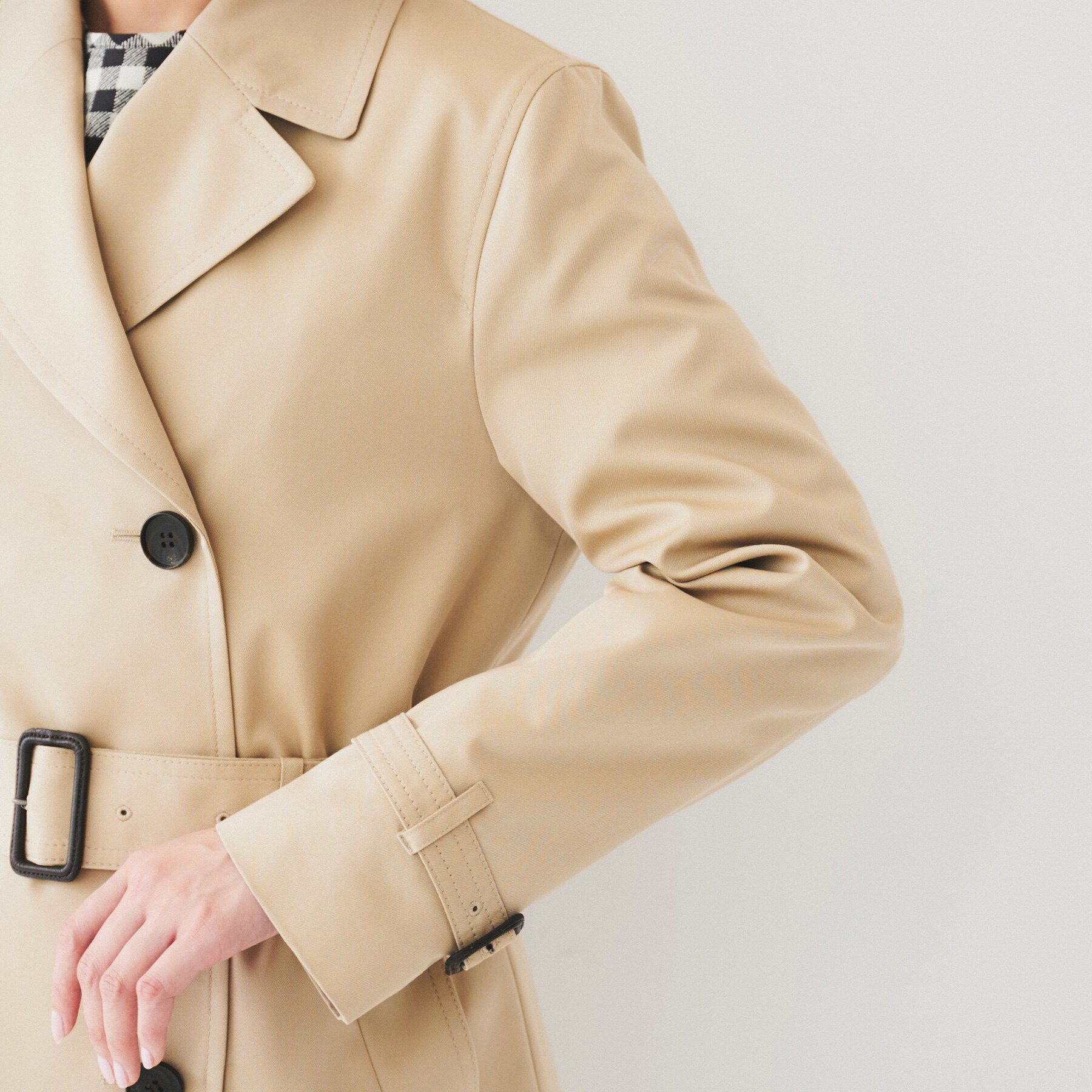 UNTITLED「【オフィス/ハレの日】ライナー付きトレンチコート」|トレンチコート|