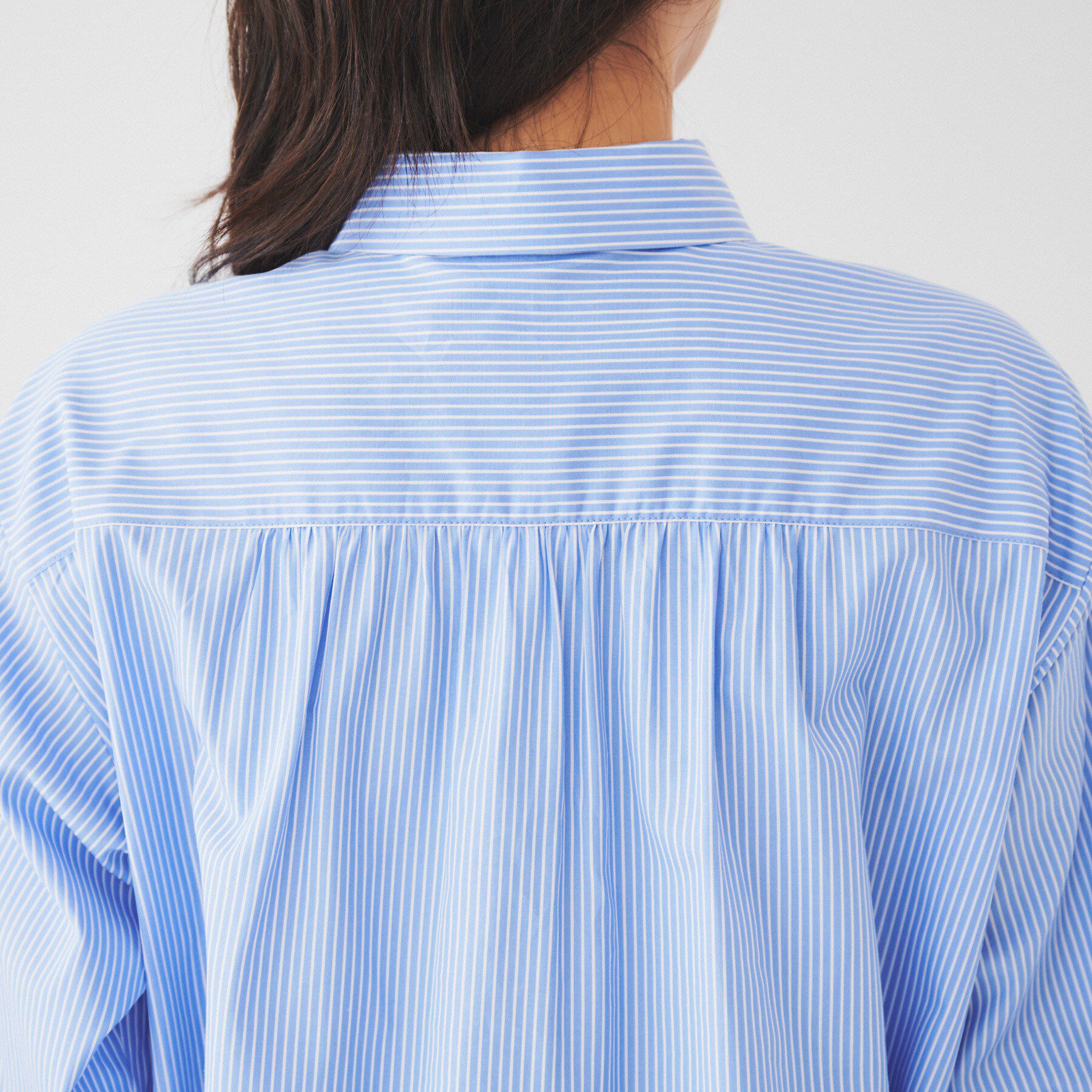 UNTITLED「【コットン100/前開きボタン】フロントフリルシャツ」|シャツ・ブラウス|