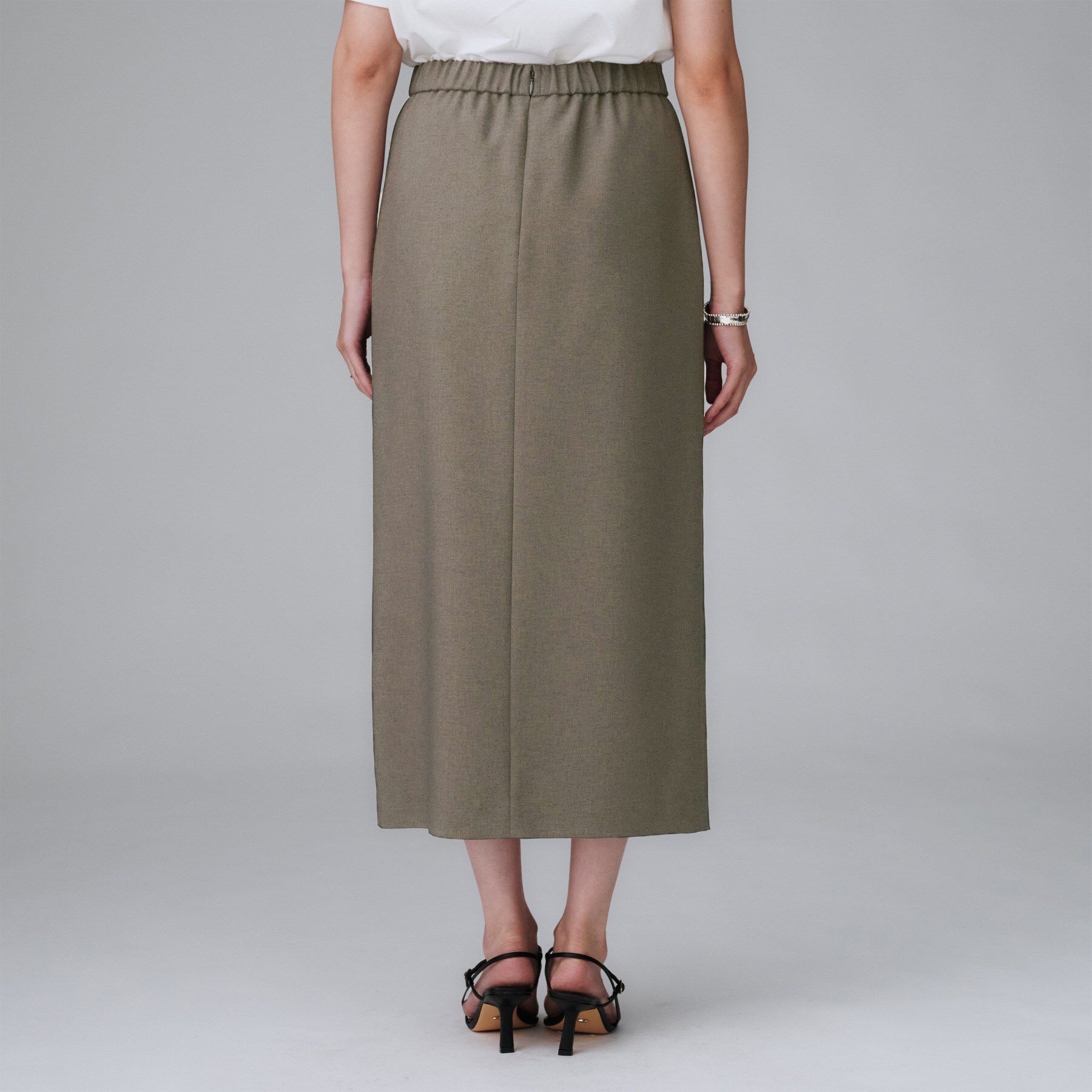 UNTITLED「【セットアップ可/洗える】スラブナロースカート」|スカート|