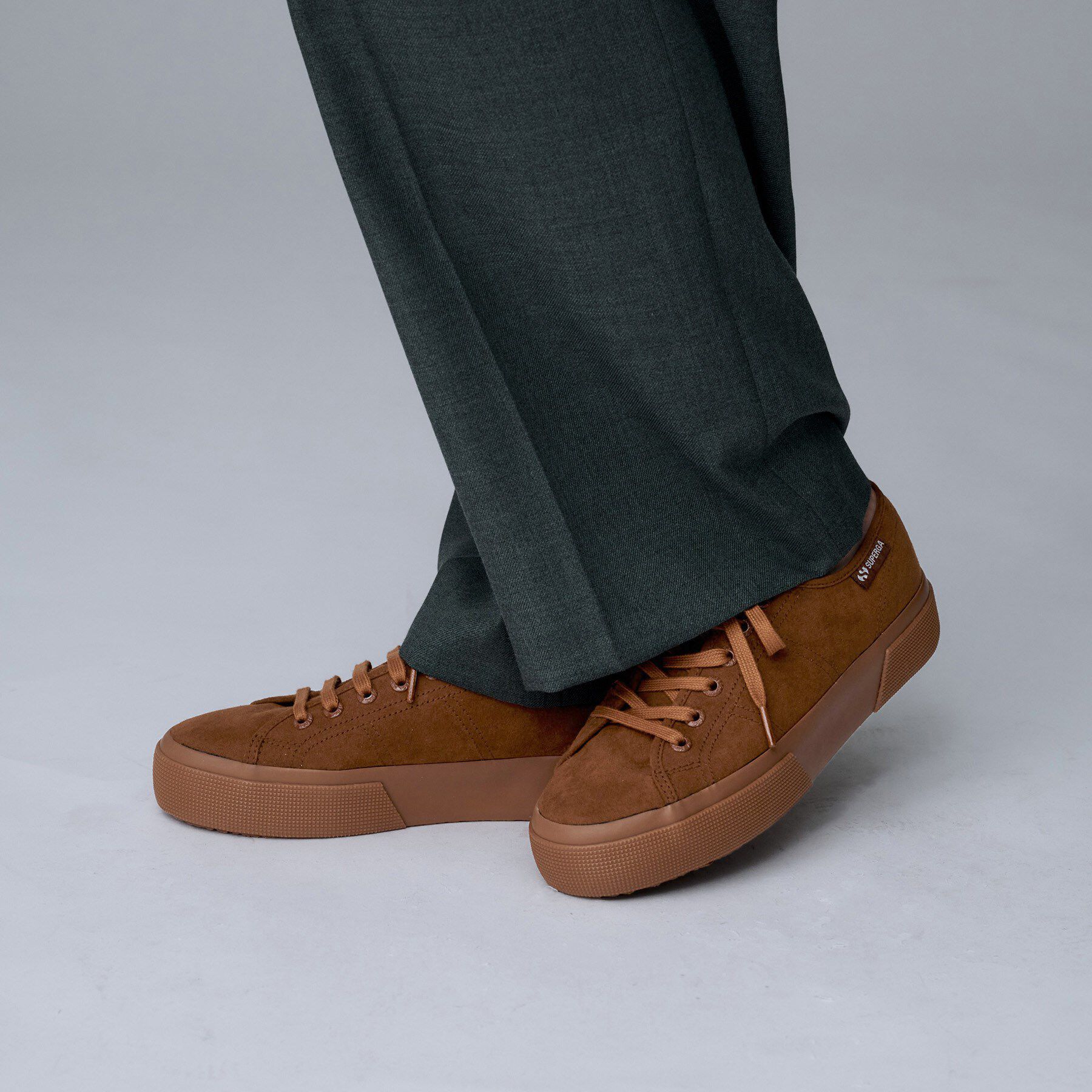 UNTITLED「【別注】SUPERGA3740 スエード調スニーカー」|スニーカー|