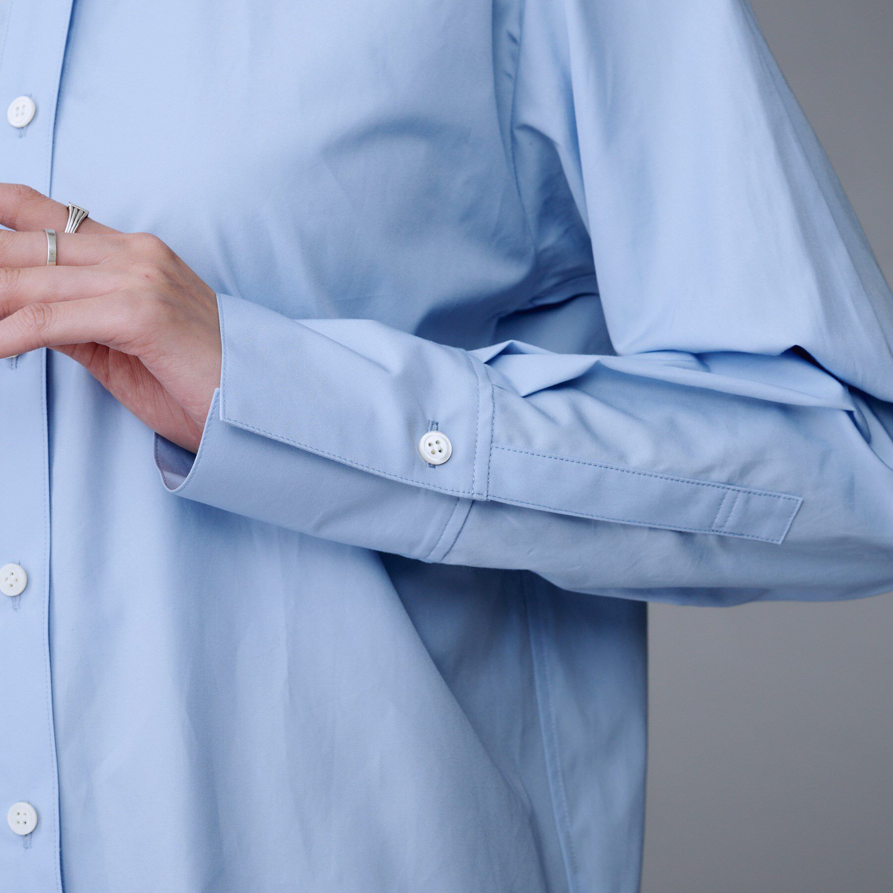 UNTITLED「【洗える/コットン100%】リッチベーシックシャツ」|シャツ・ブラウス|