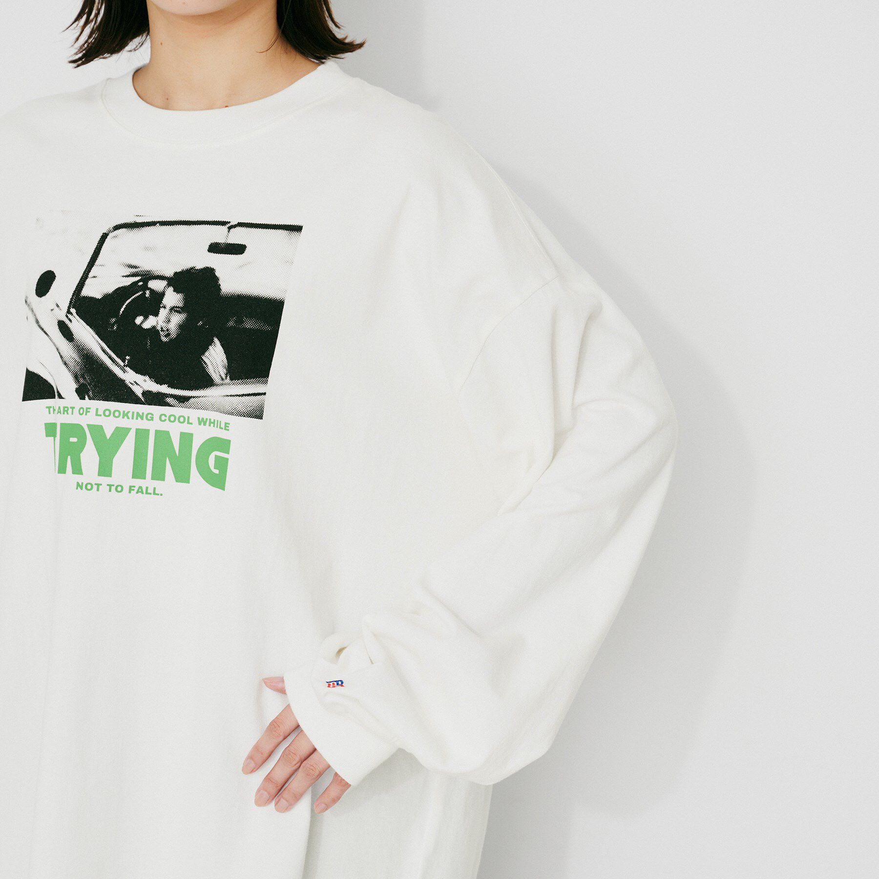 UNTITLED「【PARROTT CANVAS】フォトメッセージL／Sティーシャツ」|Tシャツ・カットソー|