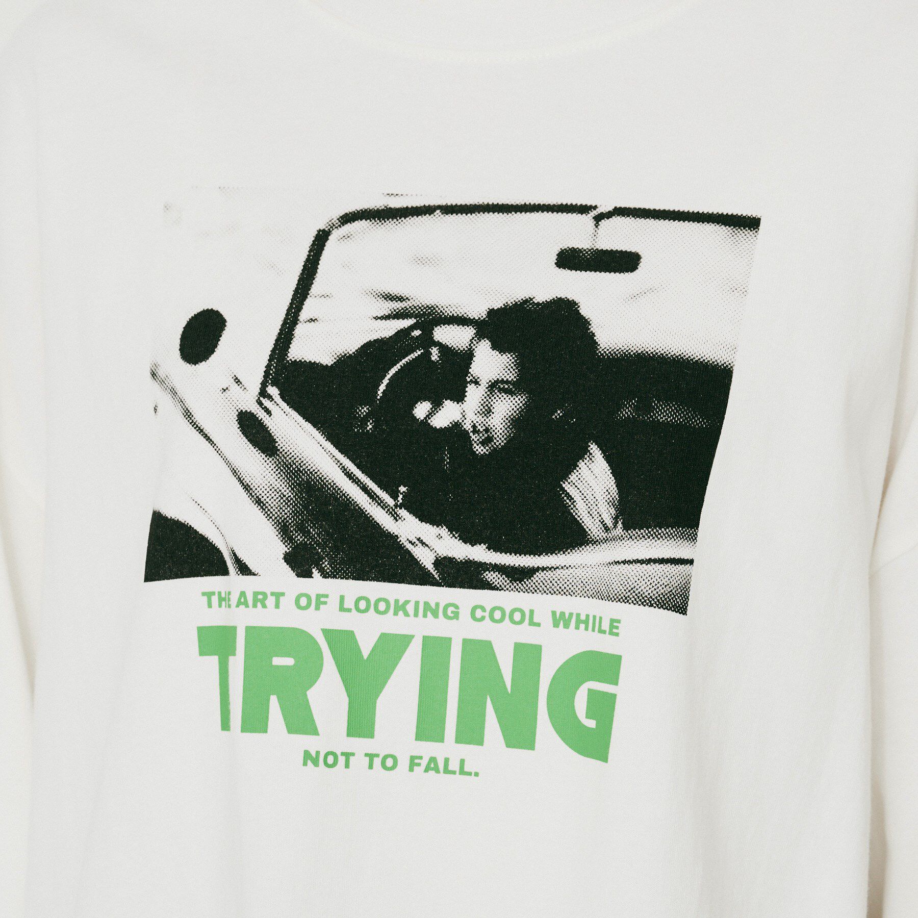 UNTITLED「【PARROTT CANVAS】フォトメッセージL／Sティーシャツ」|Tシャツ・カットソー|