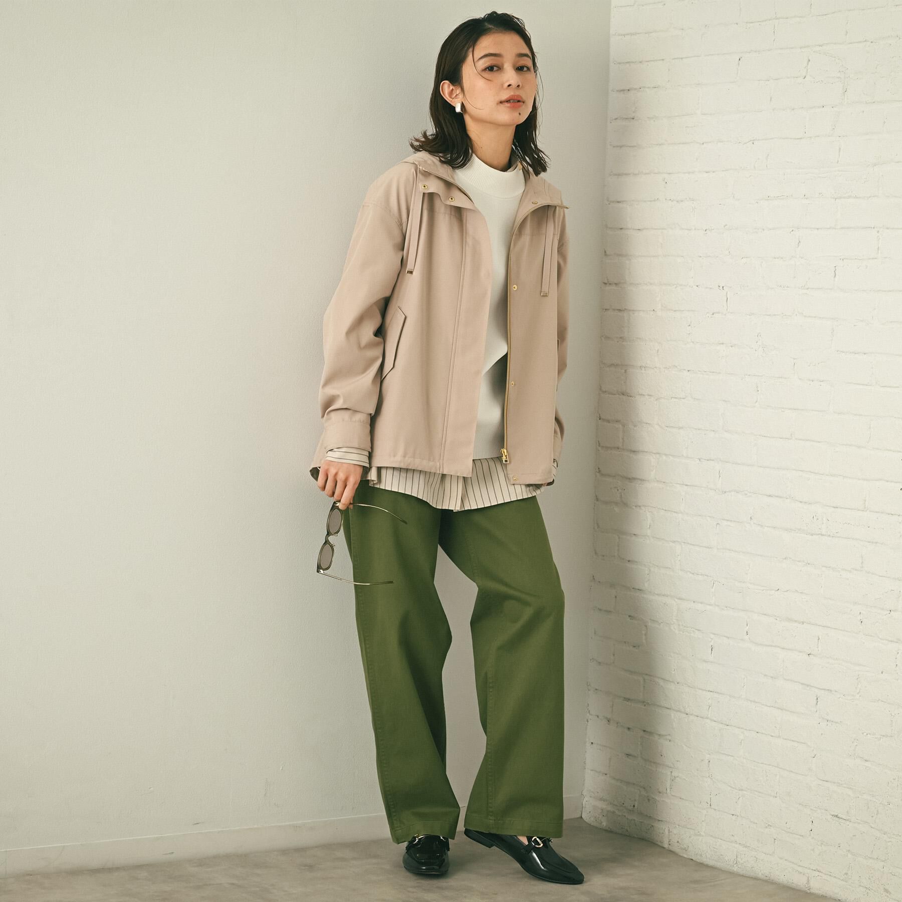 UNTITLED「【洗える/はっ水】リラクシーマウンテンパーカー」|ブルゾン・スタジャン|