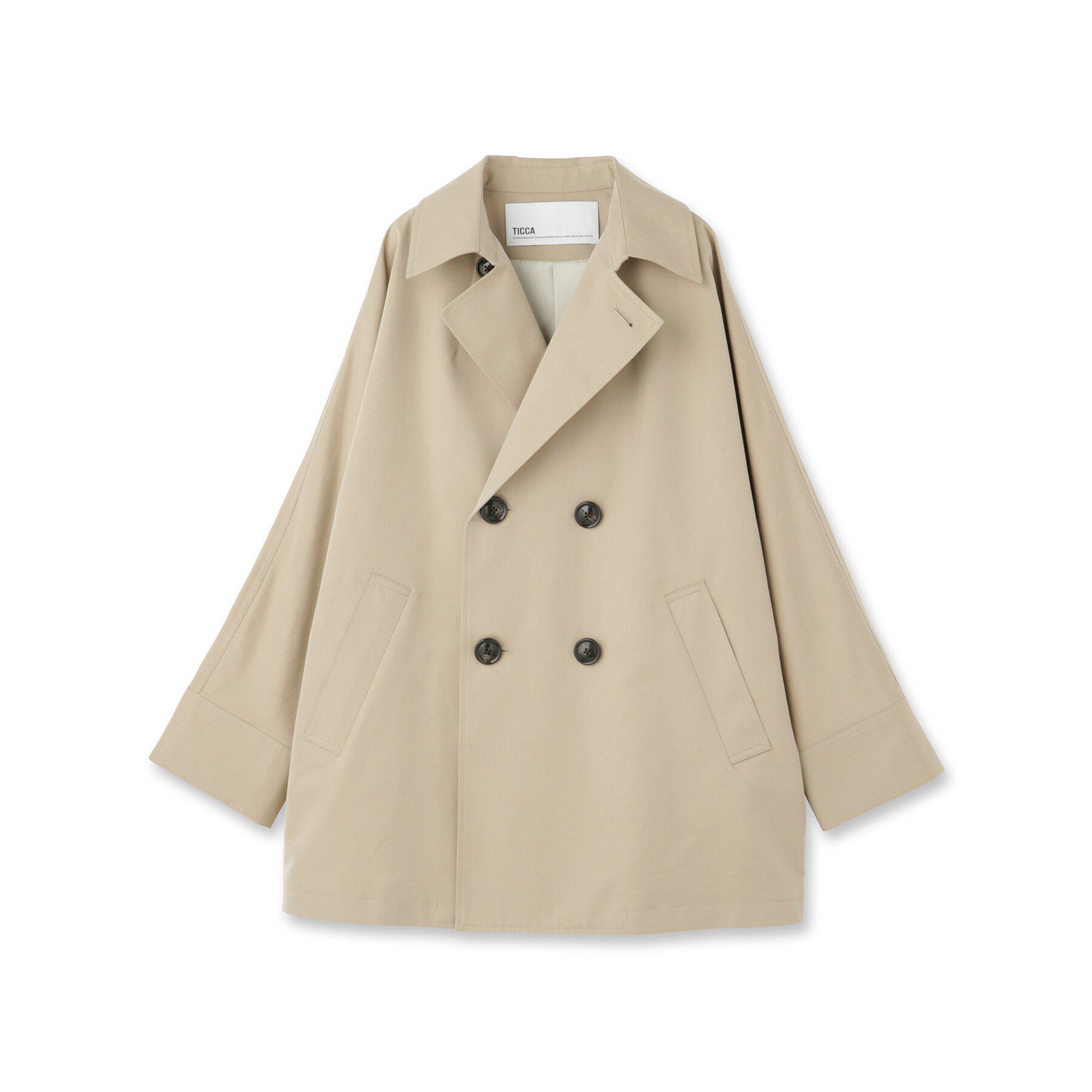 UNTITLED「【TICCA】miniテントトレンチコート」|トレンチコート|