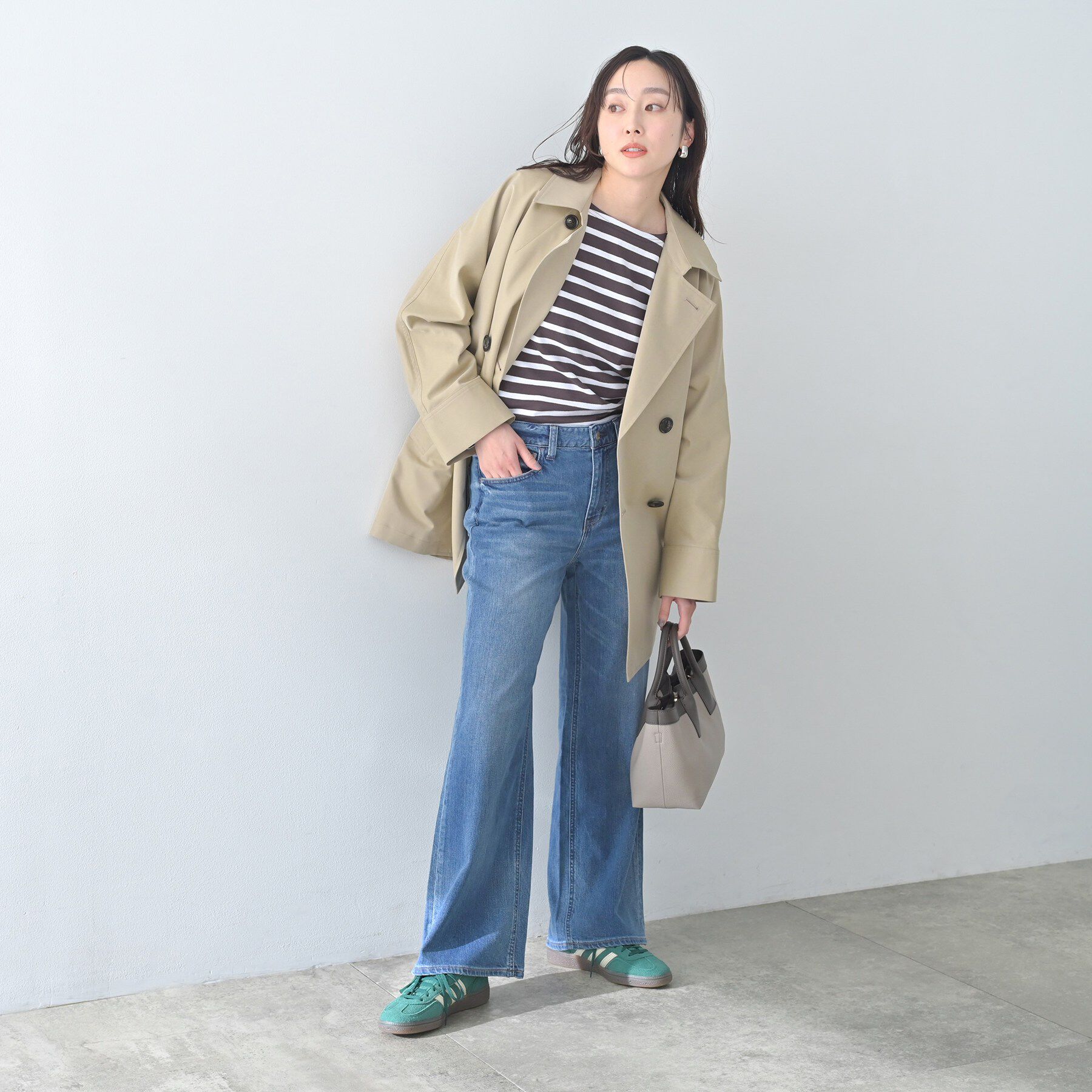 UNTITLED「【TICCA】miniテントトレンチコート」|トレンチコート|