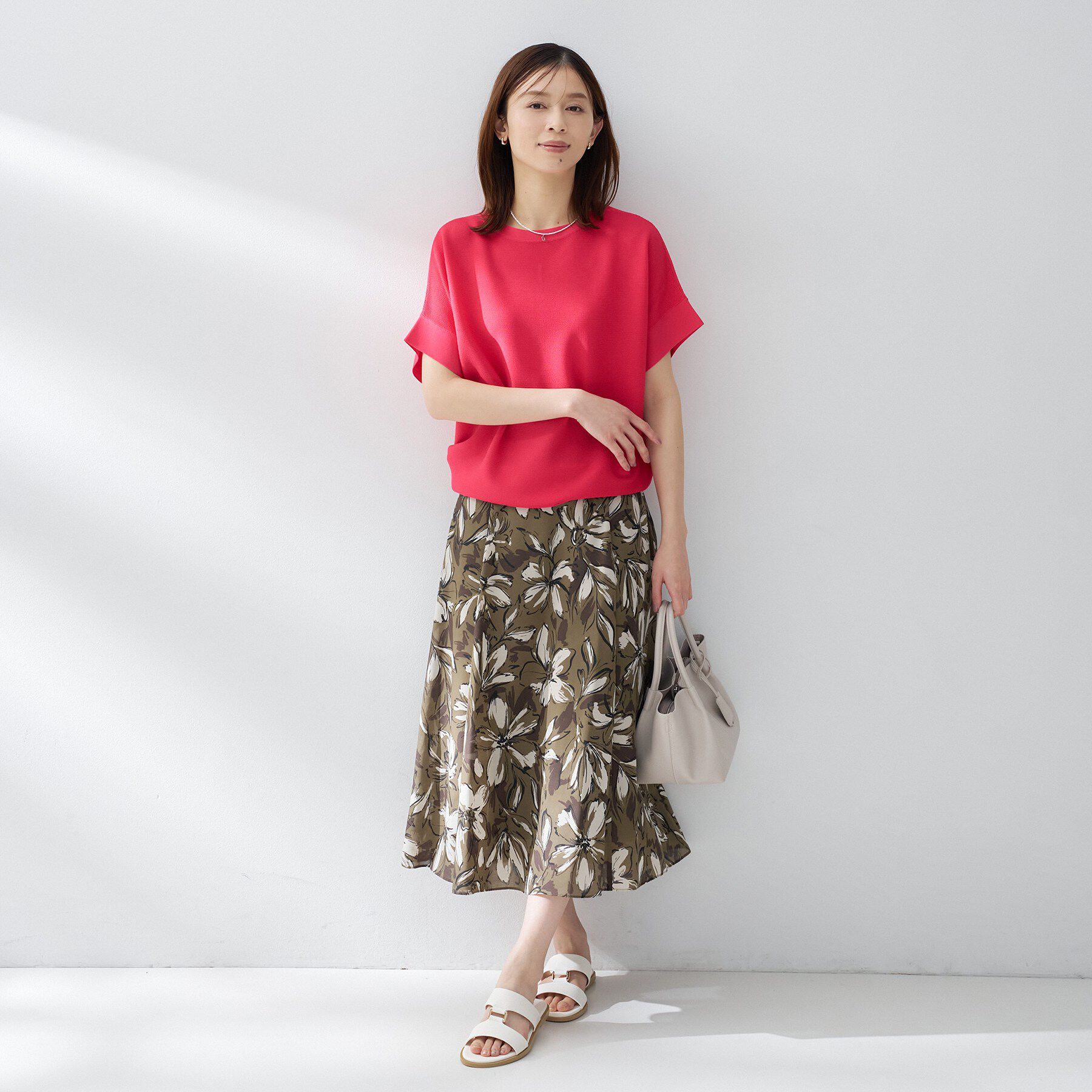 UNTITLED「前後2WAYフレンチスリーブニット」|ニット・セーター|