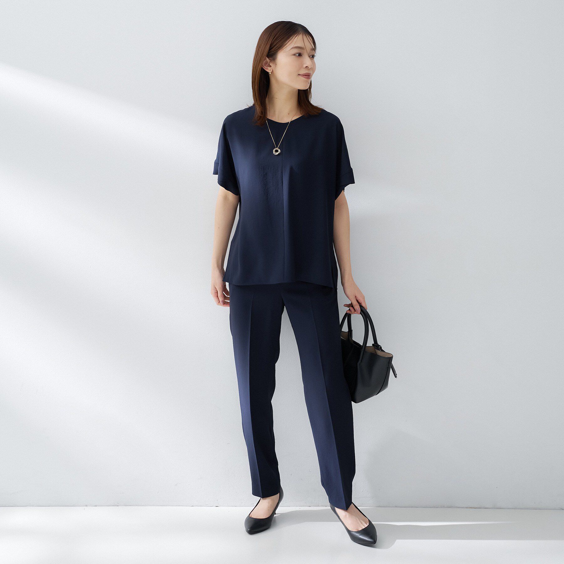 UNTITLED「【夏の名品セットアップが今年も登場！/はっ水/遮熱】リラクミスト テーパードパンツ」|その他|