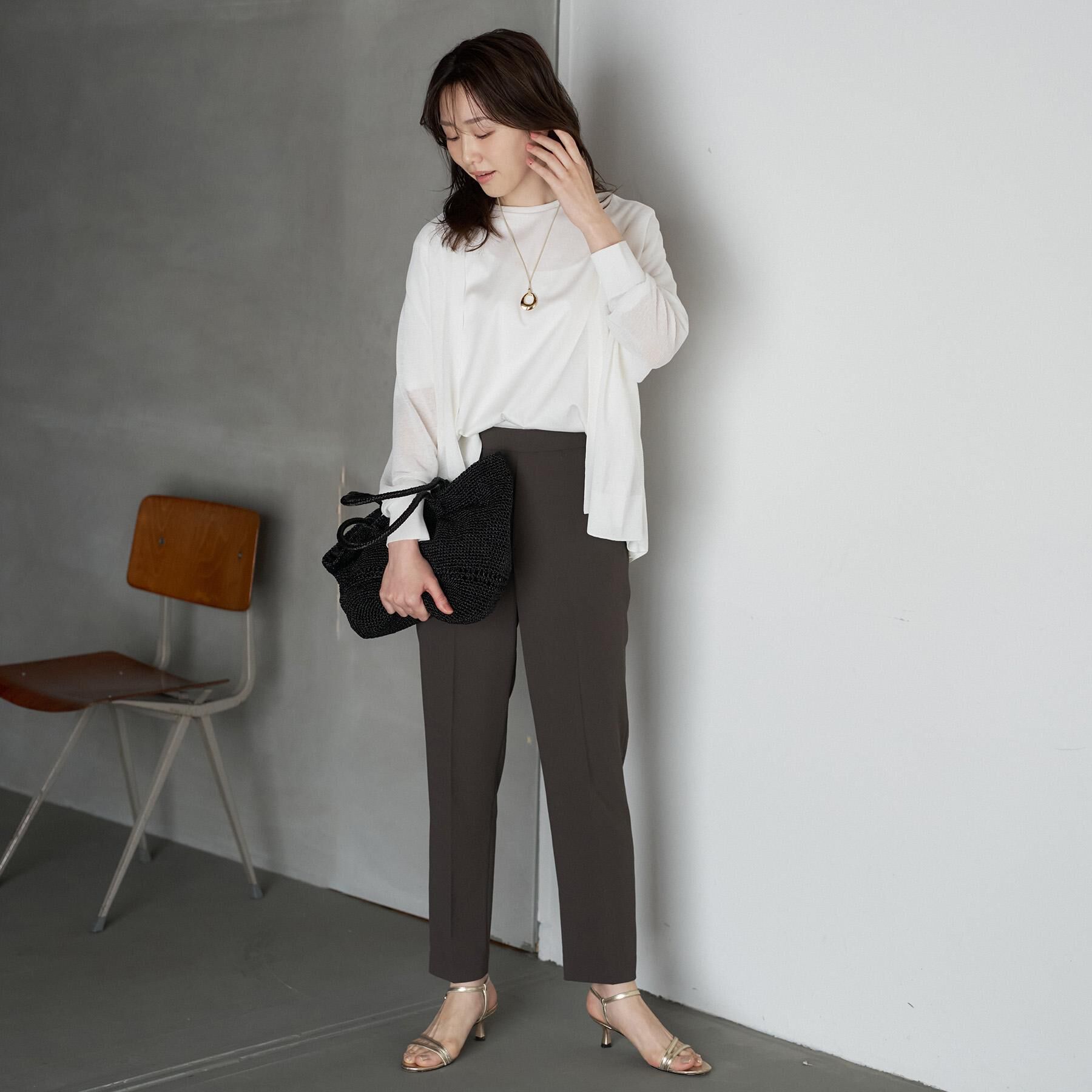 UNTITLED「コットンリネンカーディガン」|カーディガン|