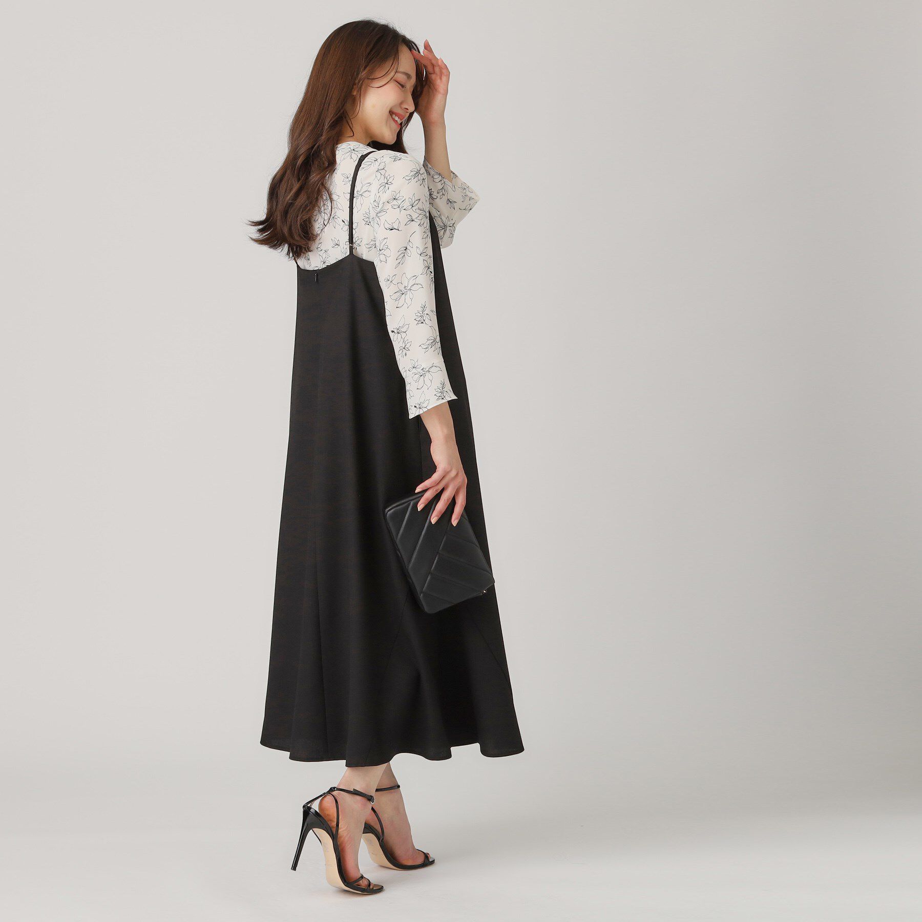 COUP DE CHANCE「【洗える／日本製】キャミソールワンピース」|ワンピース|