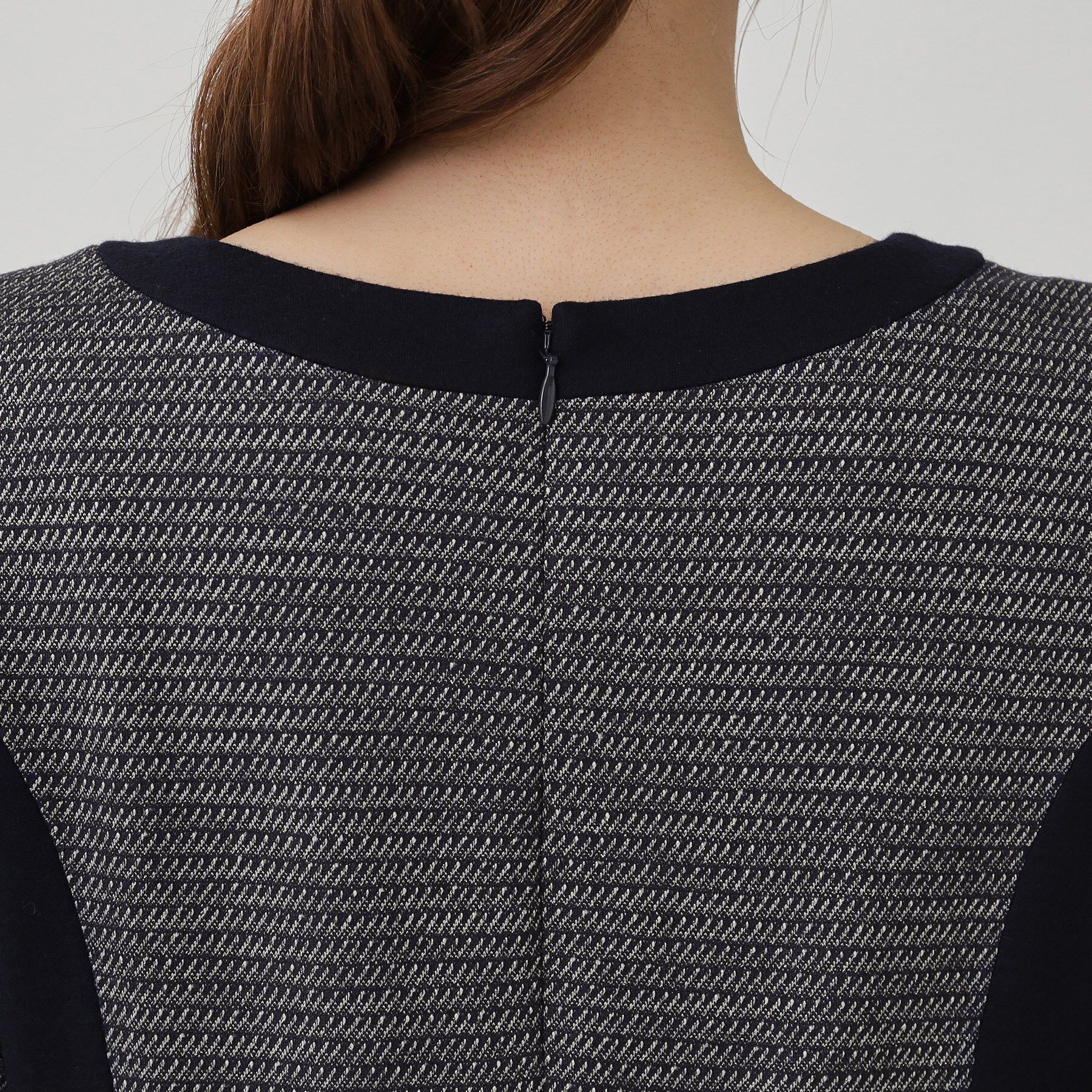 COUP DE CHANCE「【日本製／ラメ混】ジャージ素材タイトシルエットワンピース」|ワンピース|