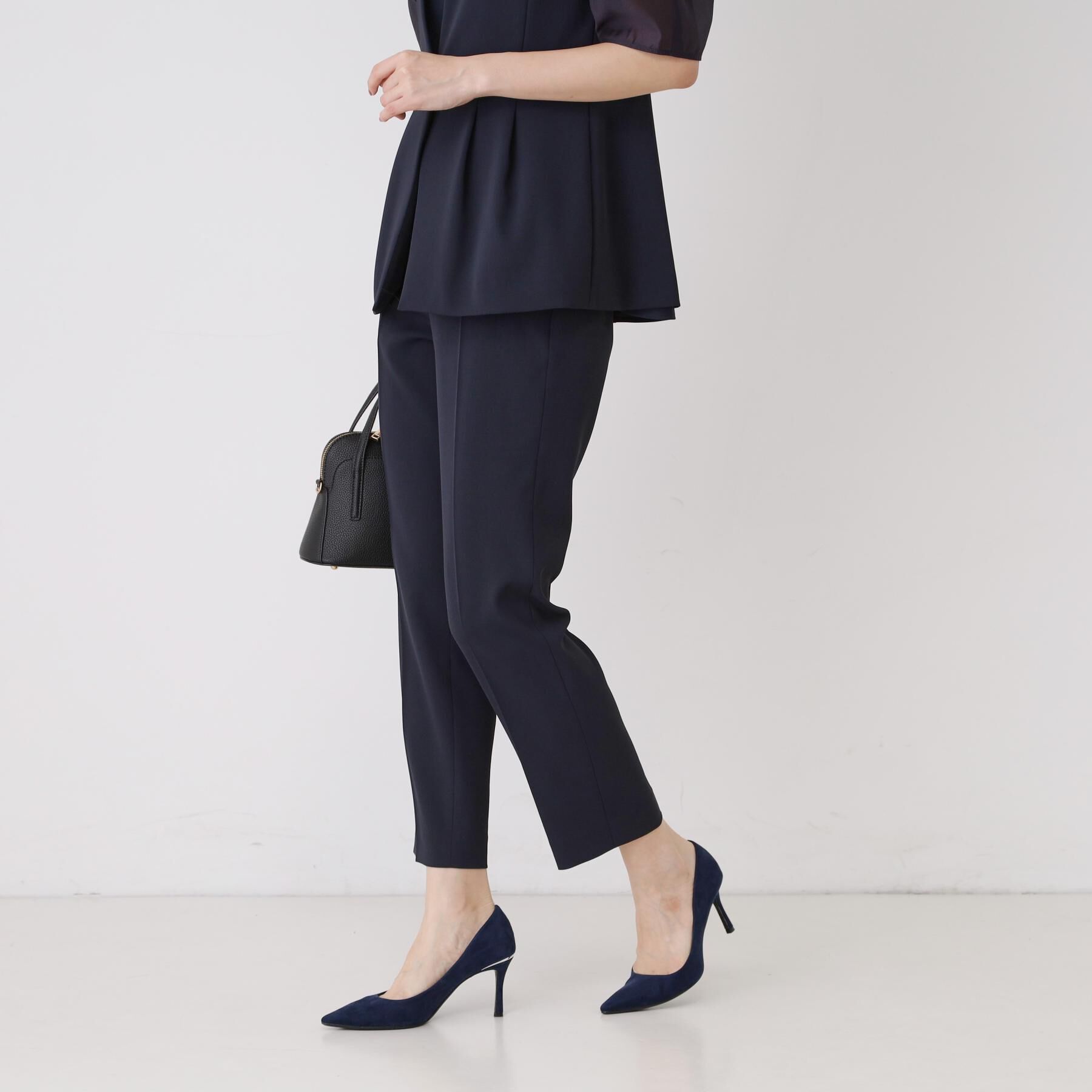 COUP DE CHANCE「【手洗い可／日本製／スーツ可】センタープレステーパードパンツ」|その他|