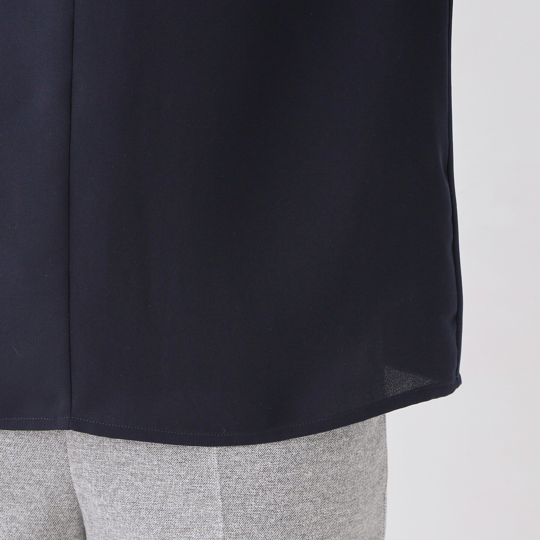 COUP DE CHANCE「【手洗い可/日本製/通勤】ネックデザインブラウス」|シャツ・ブラウス|