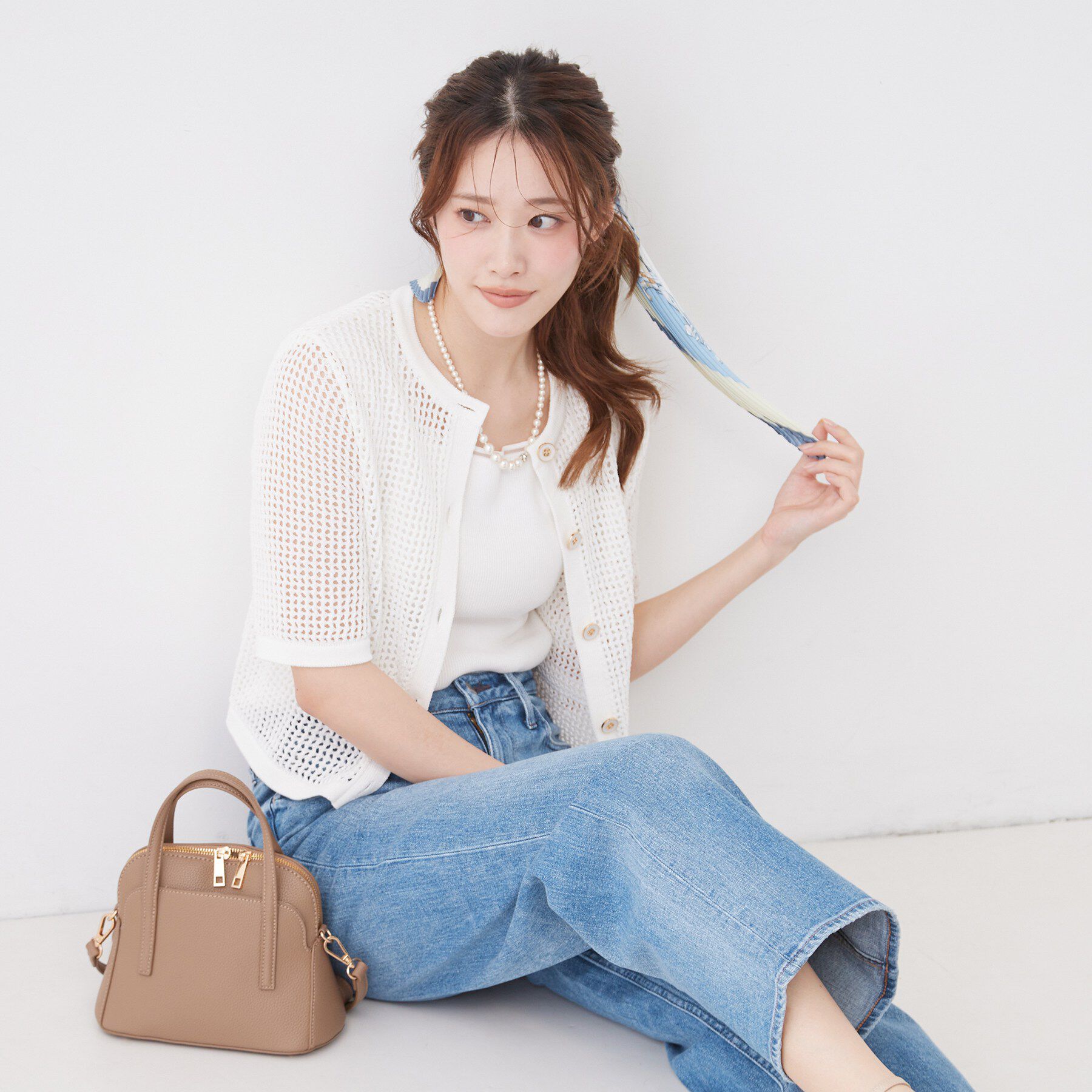 COUP DE CHANCE「【デニムパンツ】Healthy Denim／ Pink Pepper Midrise（ピンクペッパー」|デニム|