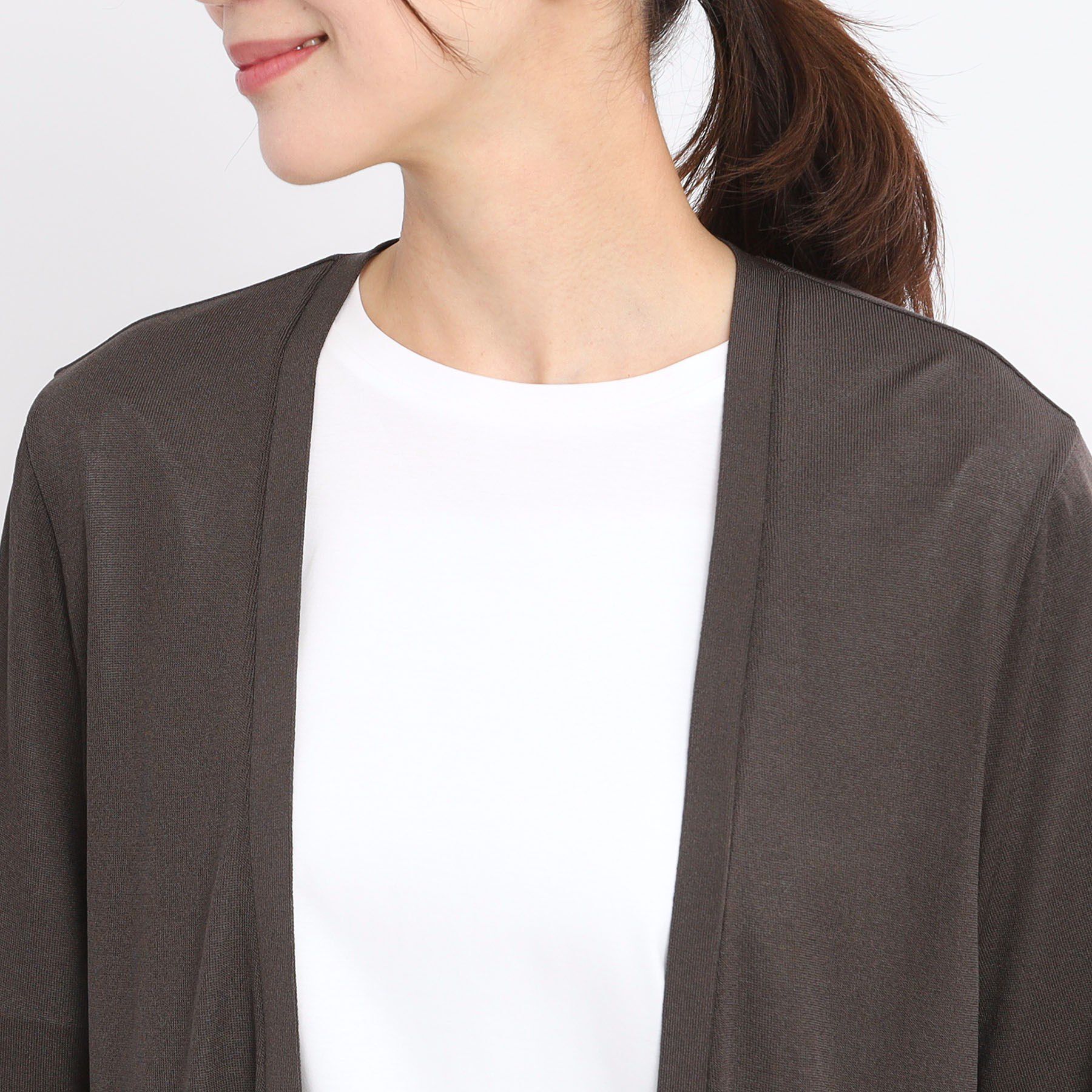 Reflect「【手洗い可】着流しカーディガン」|カーディガン|