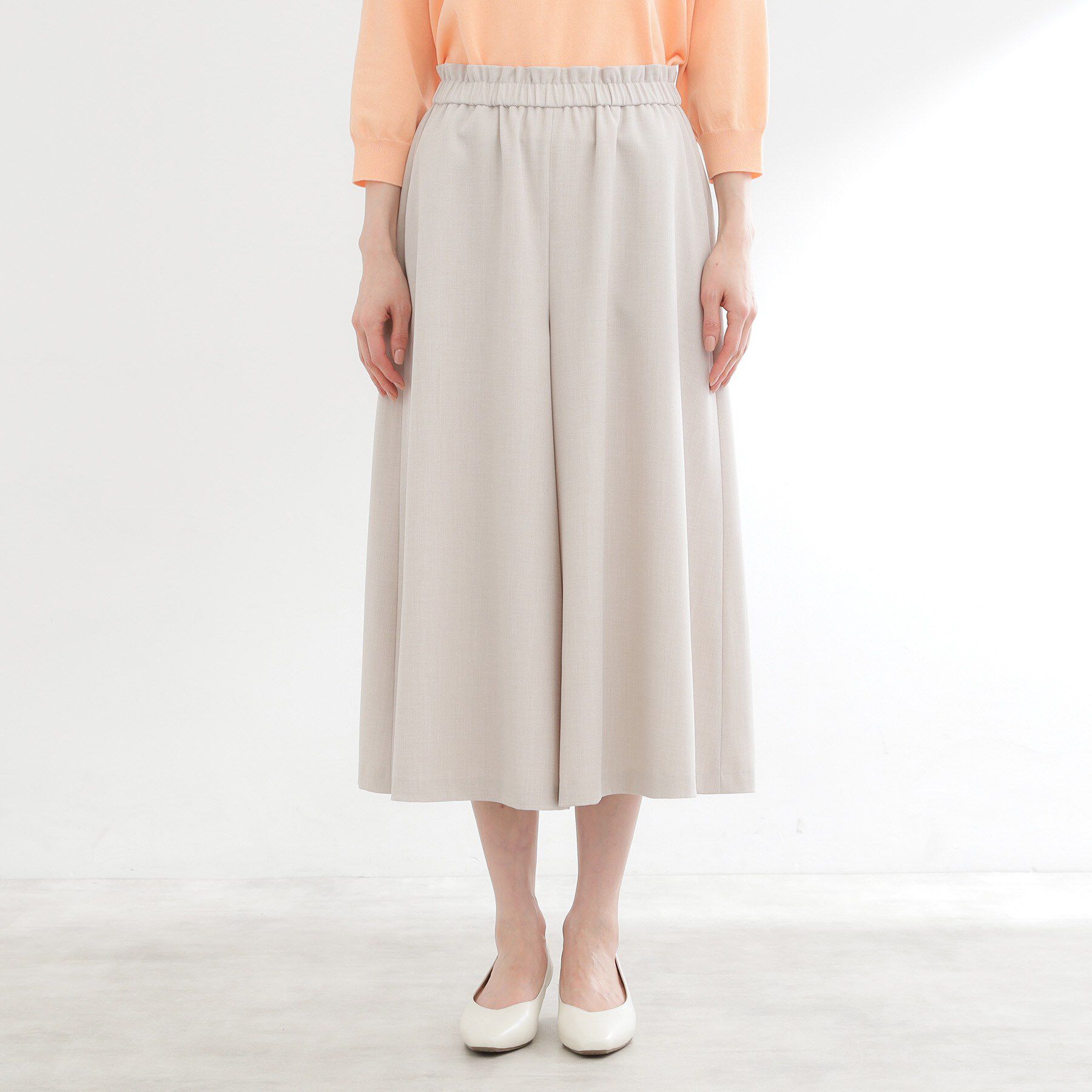 Reflect「【ウエスト総ゴム】リラクシーフレアスカーチョ」|その他|